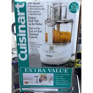 Cuisinart Custom Prep 11 Food Processor (Model: EV-11PC5).